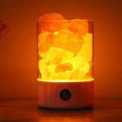 USB Crystal Light Himalayan Salt LED Lamp