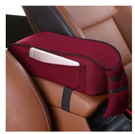 Car armrest box pad central hand box increase pad universal memory cotton multi-function car modified armrest pad