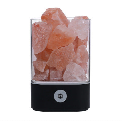 USB Crystal Light Himalayan Salt LED Lamp