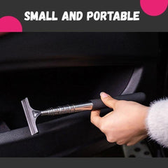 Car Rearview Mirror Wiper Retractable Portable Rainy Cleaning Supplies Rearview Mirror Water Remover Glass Rain Cleaning Tool