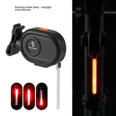 Bicycle Running Water Taillight Night Riding Water Drops